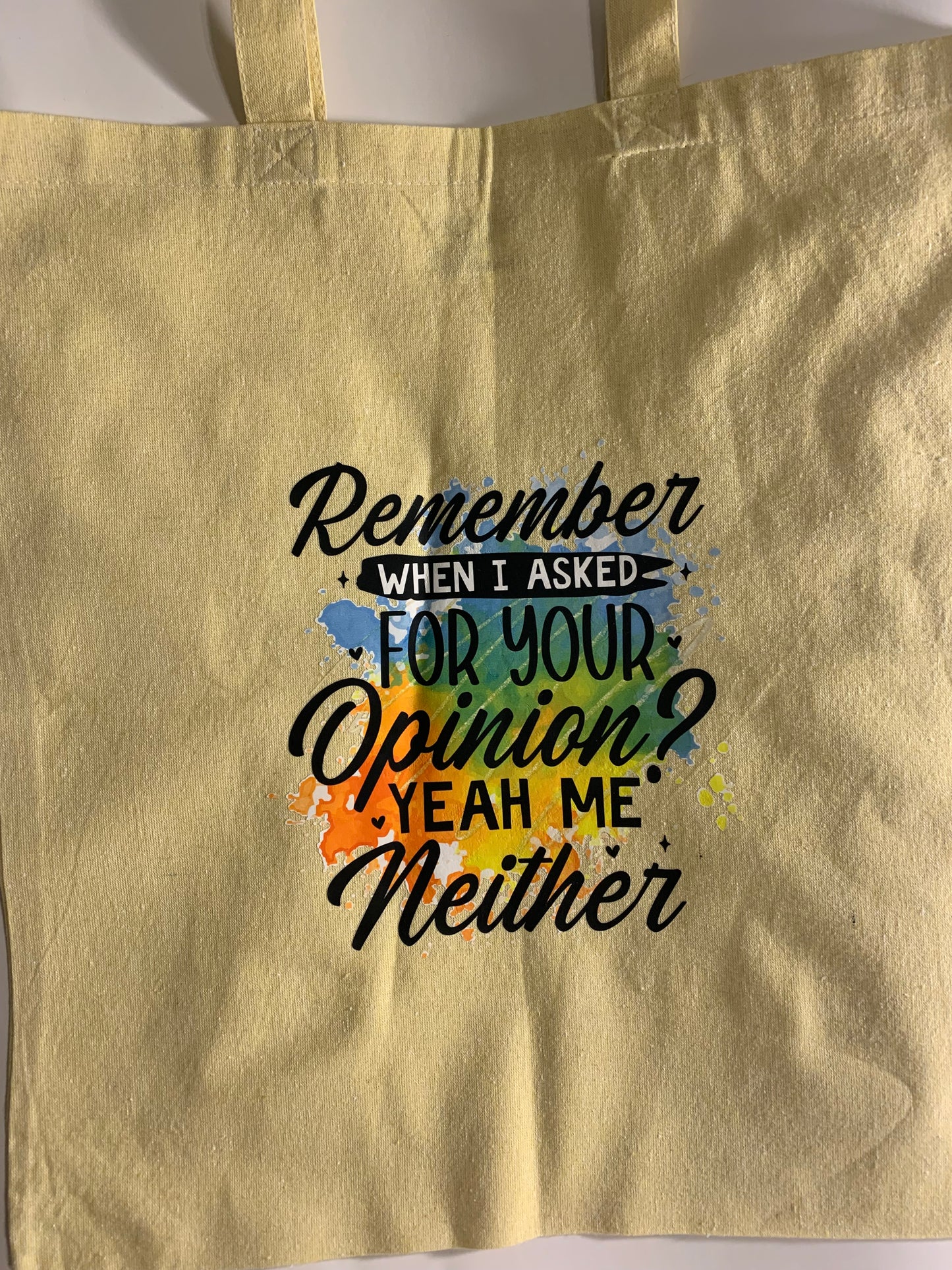 Assorted Colored Tote Bags - LW Designs