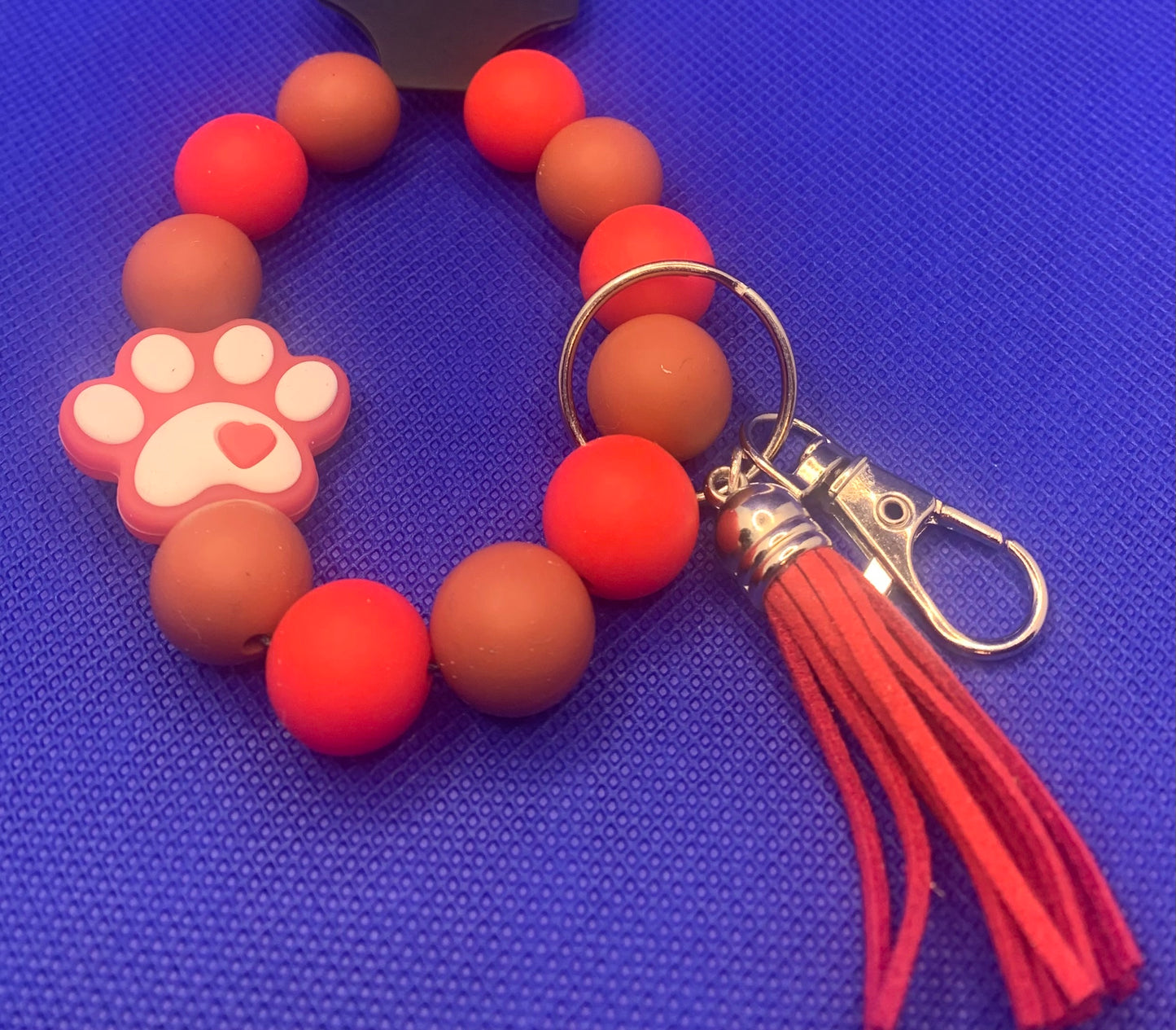 Beaded Wristlets/Keychains - LW Designs