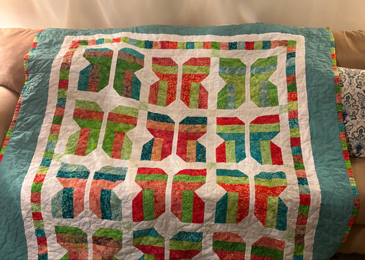 Custom Handmade Butterfly Quilt