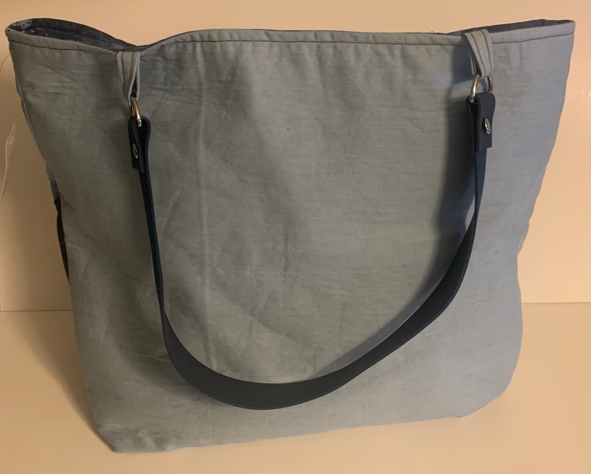 Blue Jean Handbag - LW Designs