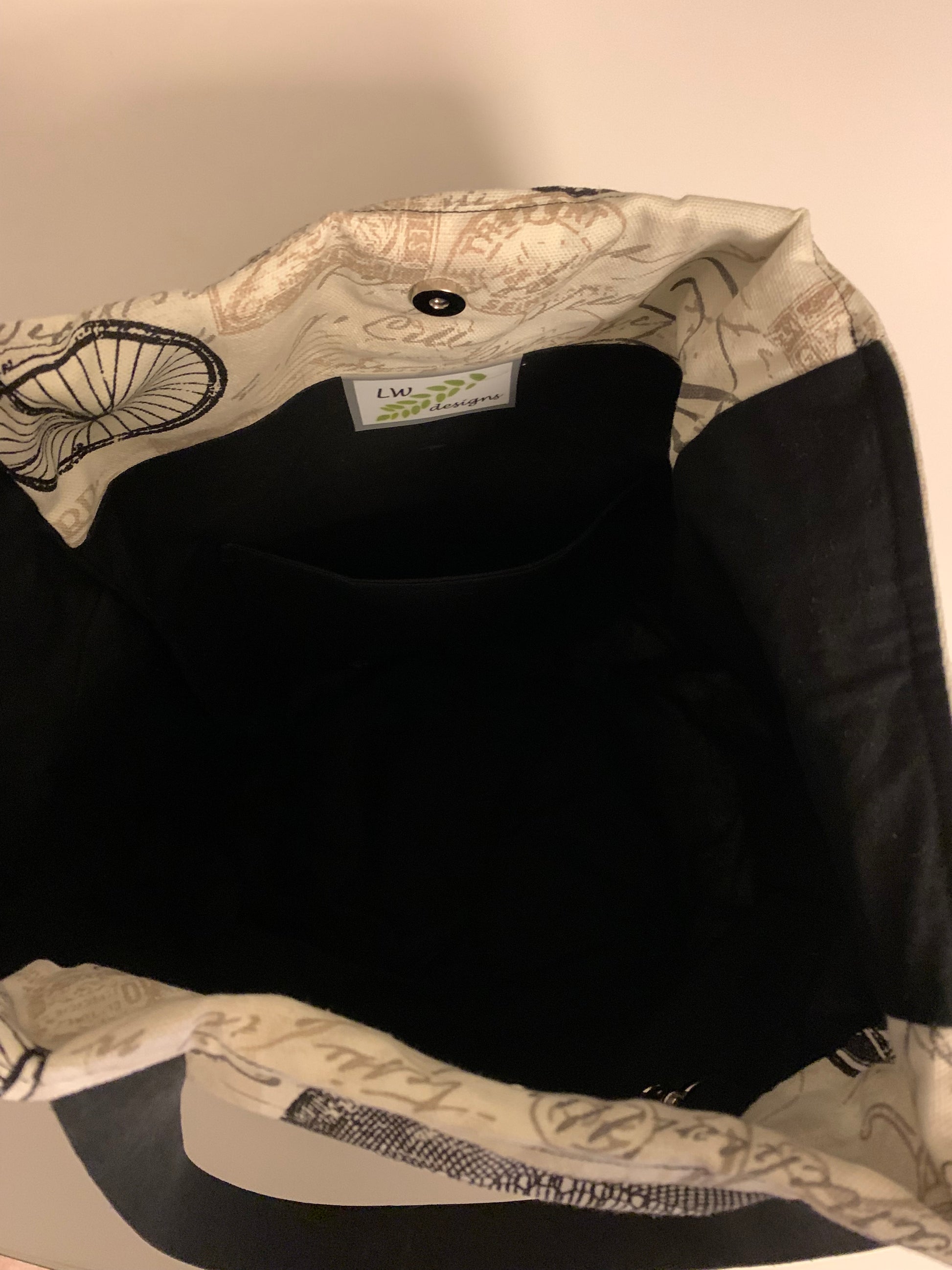 Book Tote Bag - LW Designs