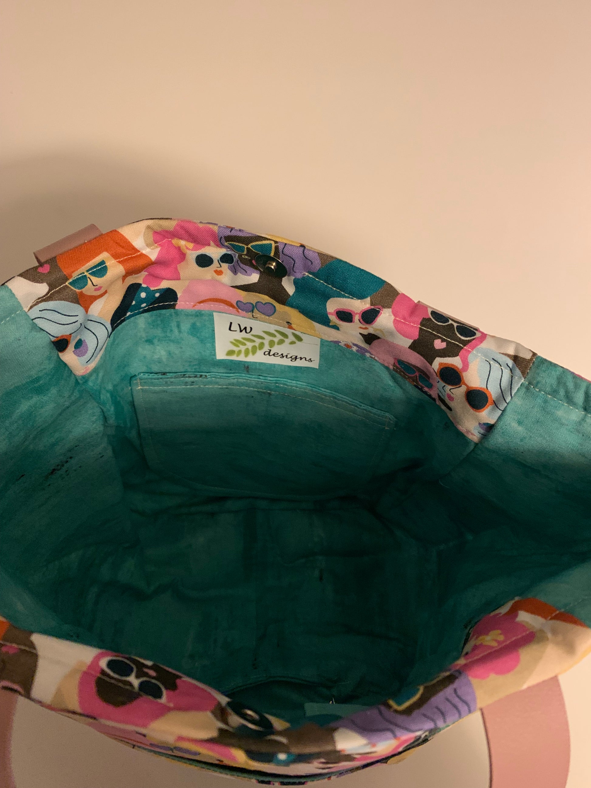 Book Tote Bag - LW Designs