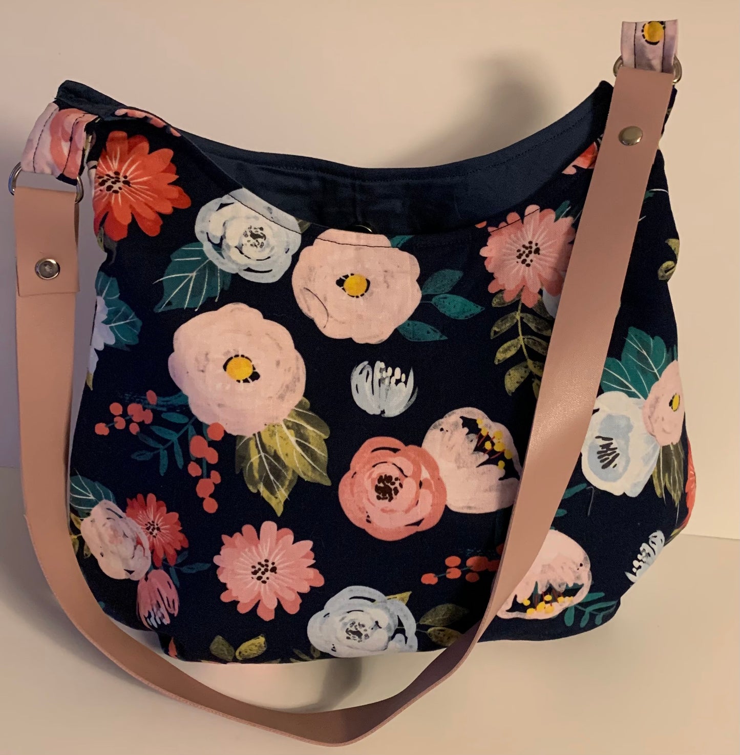 Floral Round Handbag - LW Designs