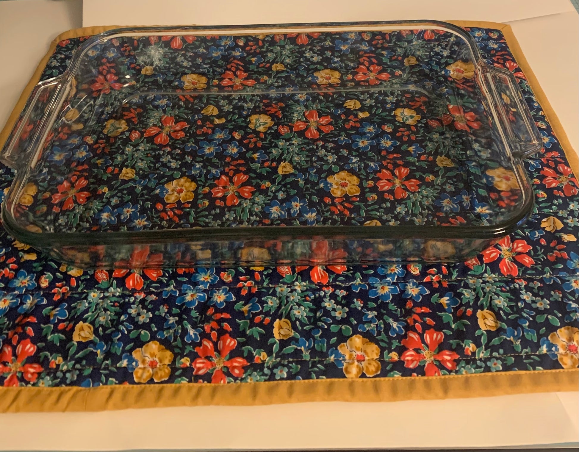 Quilted Oversized Hot Pads/Trivets - LW Designs