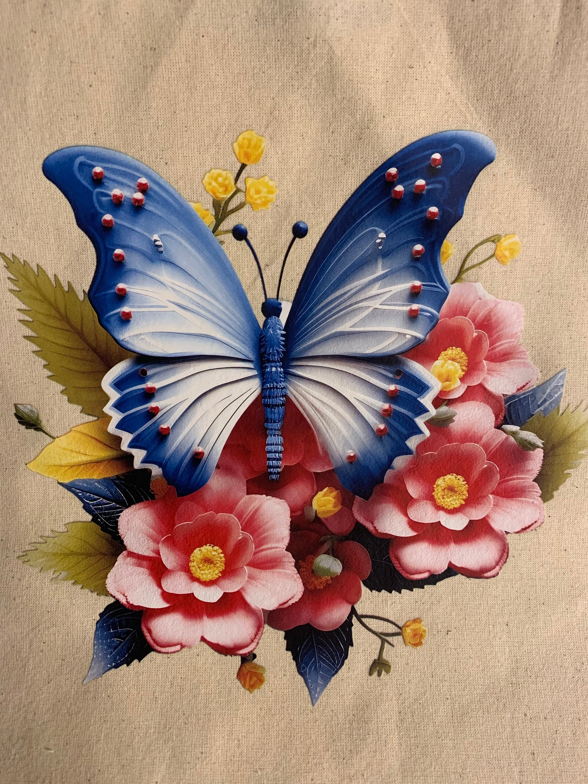 Butterfly Tote Bags - LW Designs