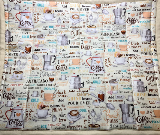Quilted Oversized Hot Pads/Trivets - LW Designs
