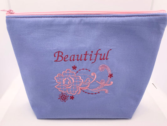 Large Makeup Bags - LW Designs