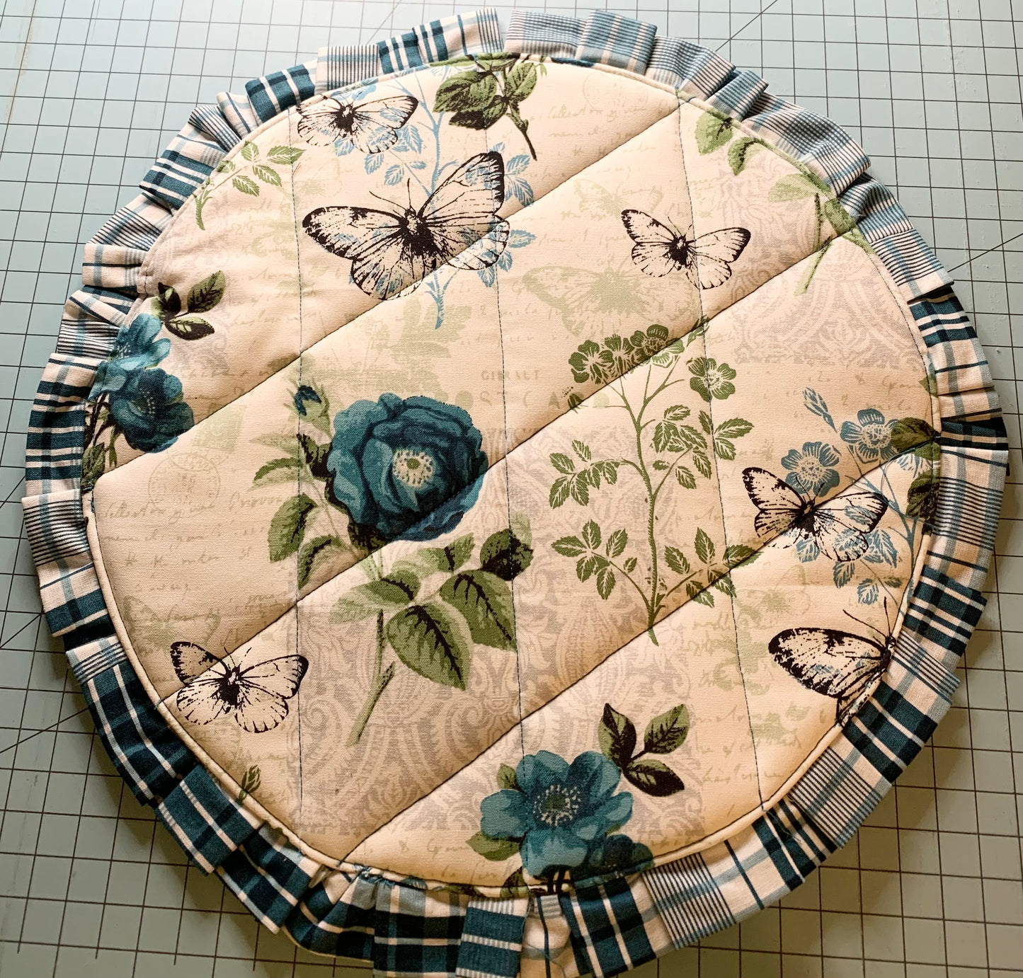 Quilted Oversized Hot Pads/Trivets - LW Designs